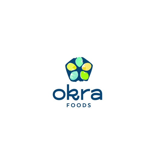 Okra inspired logo design Design by toometo