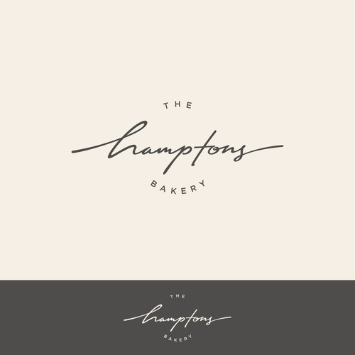 The Hamptons Bakery Logo Design by GrienDesign_99