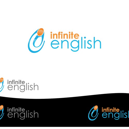 Logo For Infinite English ロゴ 名刺 コンペ 99designs