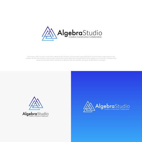 Fun math curriculum logo to appeal to teens Design by Agyahm°