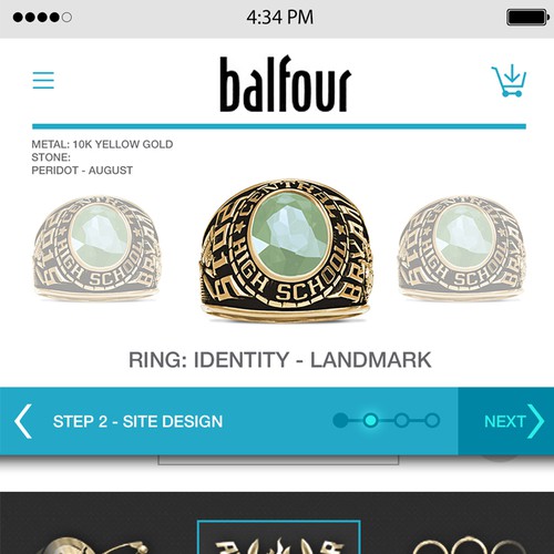 Balfour Ring Size Chart