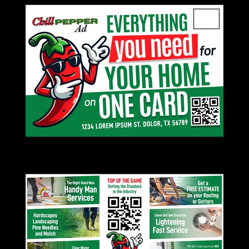 Postcard, flyer or print contest entry by digital.ian