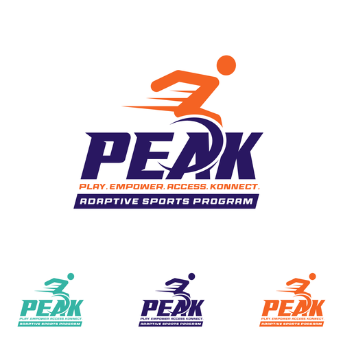 Adaptive Sports Logo for Nonprofit Disability Program Design by Milas™