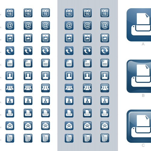 Buttons and icons wanted for Healthcare Mobile App Design por dedonk