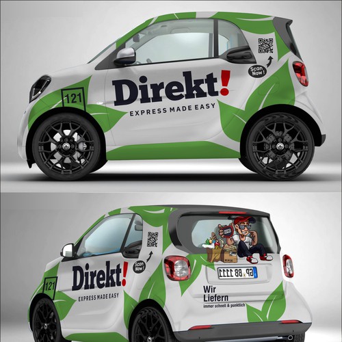 fleet marketing for delivery services Diseño de dnite