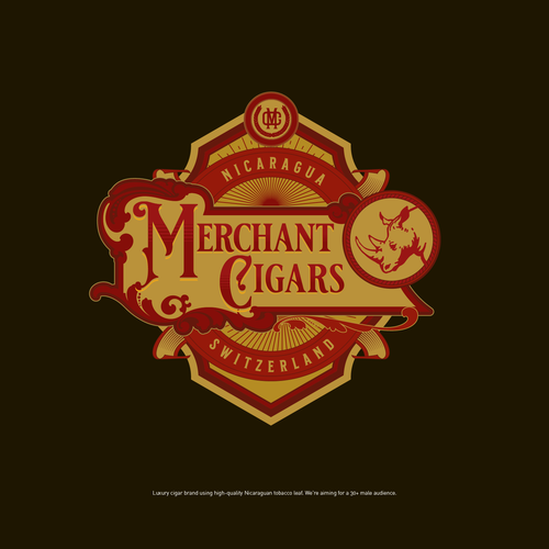 Revamp Merchant cigars logo Design by Seiya Design's