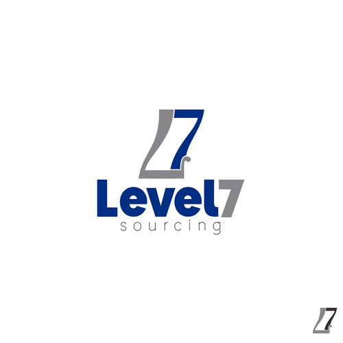 Level 7 Sourcing needs a cool / powerful logo which speaks to its awesomeness :) Design by NasArt