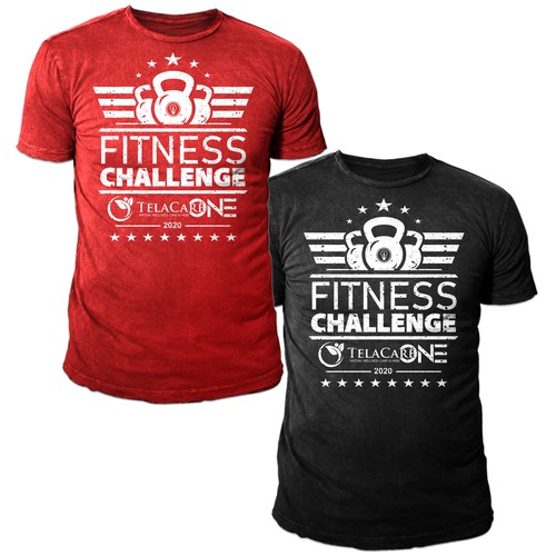 2020 fitness challenge shirt design, T-shirt contest