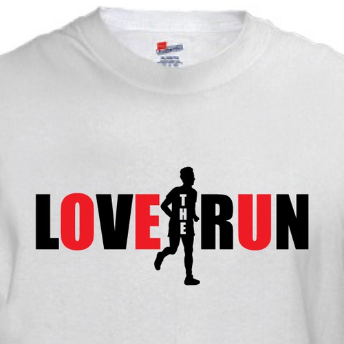 Love the Run needs a new t-shirt design Diseño de miehell
