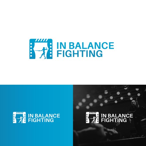 Stage combat logo that is sleek and pops to attract both students and production companies. Design by Qinzi Std