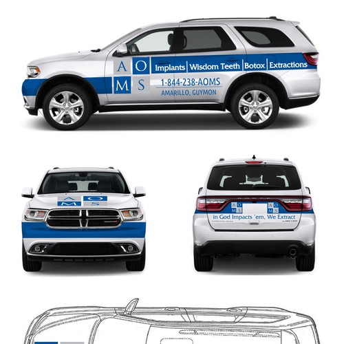 2015 Dodge Durango Wrap Contest Design réalisé par Kaya dari Design