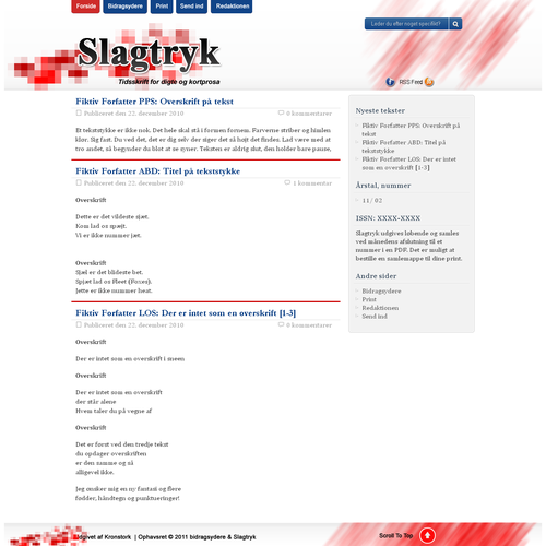 Simple Header and Footer for website Design von pohelasoft