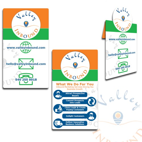 Design di Create an Amazing Business Card for a Digital Marketing Agency di BuninayD