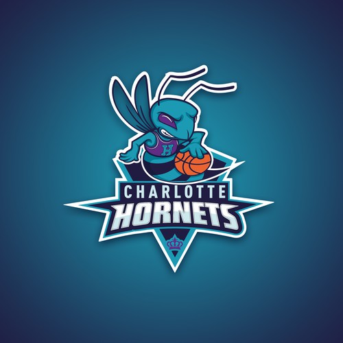 Design di Community Contest: Create a logo for the revamped Charlotte Hornets! di gamboling