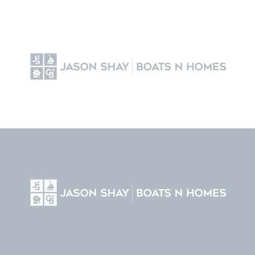 Boats N Homes - Two Careers - Realtor and Fishing Guide Service Design by MarcMart7