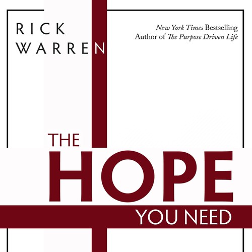 Design Rick Warren's New Book Cover Diseño de benfinch