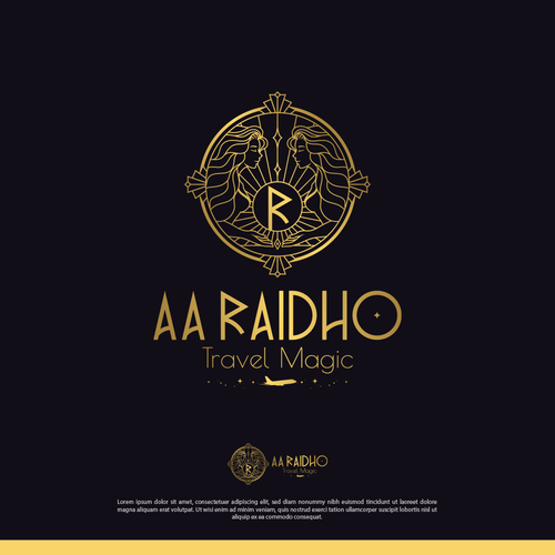 Magical Luxury Travel Agency Design by Flamerro