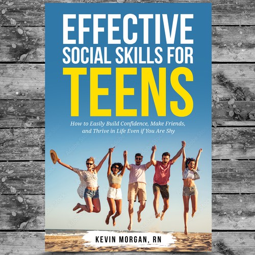 beach scene for a book cover appealing to teens Design by Platinumedia