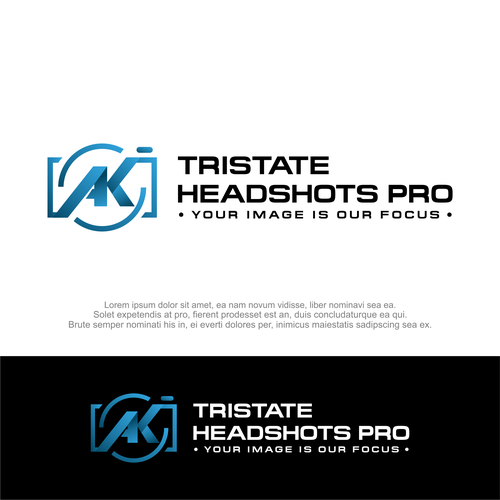 New Logo for Corporate Headshot Photographer - TRISTATEHEADSHOTSPRO Design by MunzArt™