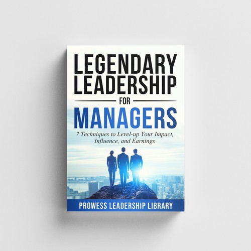 Design a Captivating Book Cover for a Leadership Skills Book for Managers Design by AIMVISION