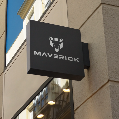 Need a modern abstract bull and M logo for our concrete construction company named Maverick. Design by A N S Y S O F T