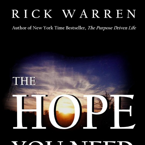 Design Design Rick Warren's New Book Cover por rjlyle