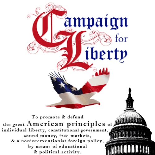 Campaign for Liberty Merchandise Diseño de aVacationAtGitmo