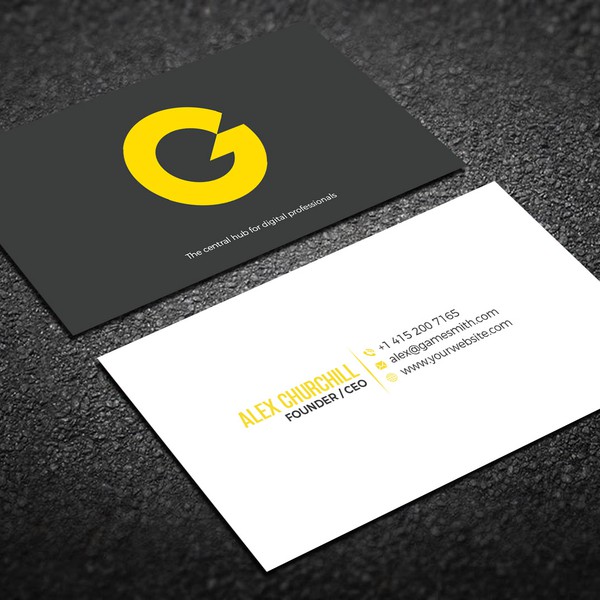 Super simple business card design