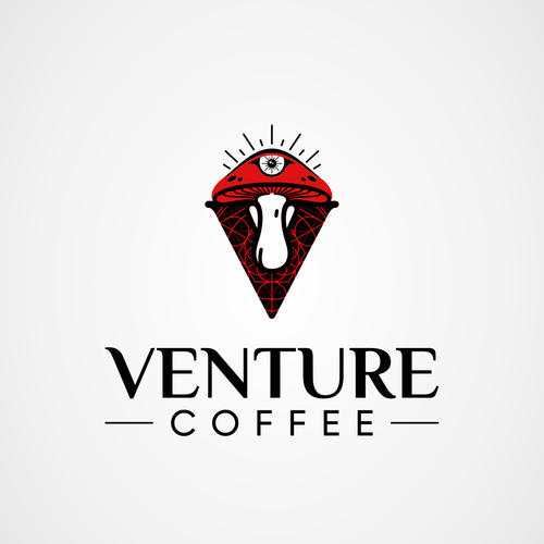 Venture coffee is a newly established coffee company seeking a psychedelic inspired logo! Design by Spidol clasic