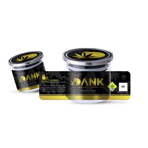 Marijuana packaging design Design by bilyanas