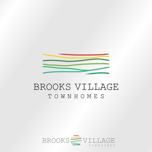 Designs Brooks Village Townhomes Logo design contest