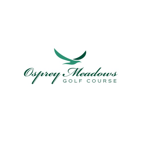 Golf Course Logo - Osprey Meadows Golf Course at Tamarack Design by Alvianks