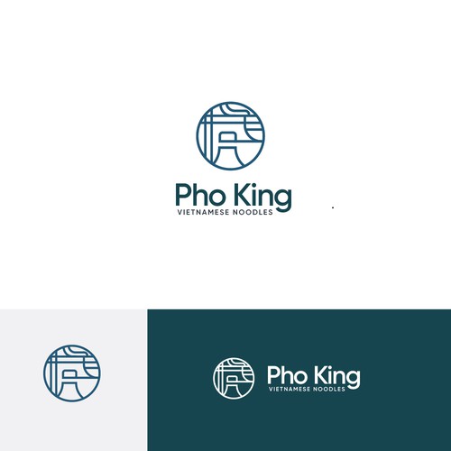 I am looking for logo Pho King for my Restaueant, pho is name of noodle very popular in Veitnam. Design by m å x