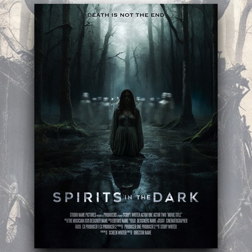 SPIRITS IN THE DARK poster contest Design by 【E-Django】