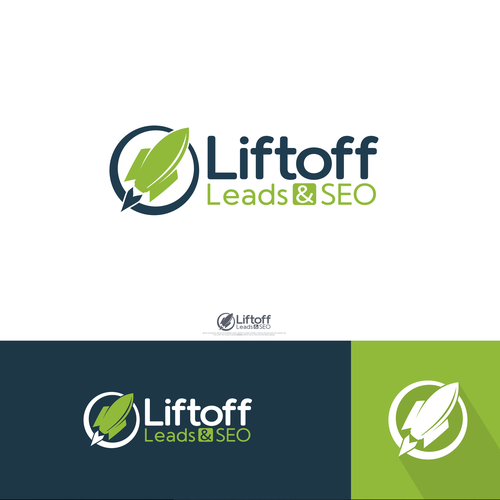 Logo and branding package: Liftoff Leads & SEO Design by InTuos Pro