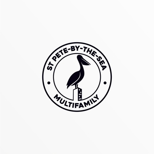 Sophisticated Florida Pelican Logo Design by SilverD™