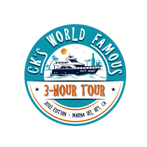 Travel Logo for Boat Tour Design by Warmanni