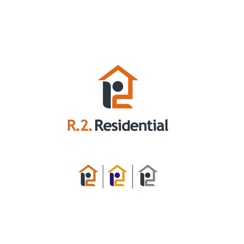 New Logo for R2 Residential Design by sougatacreative