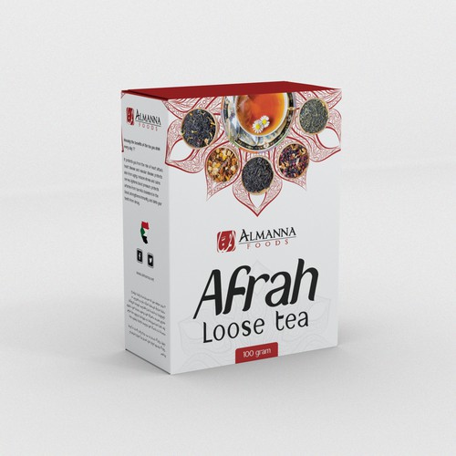 Tea Package Design Design by CUPEDIUM