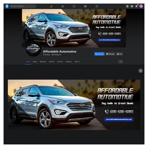 Facebook cover contest entry by Wisden