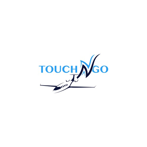 Yacht Name Logo & Lettering - Touch n Go Design by keoart