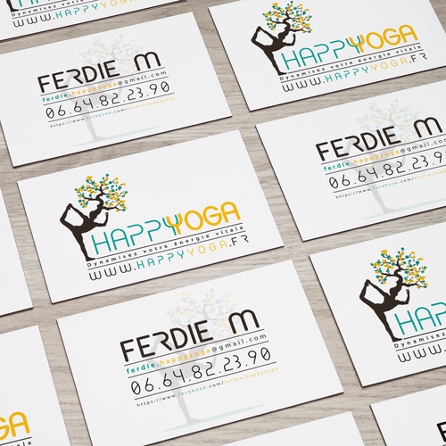 Logo & business card contest entry by Kame LVOH