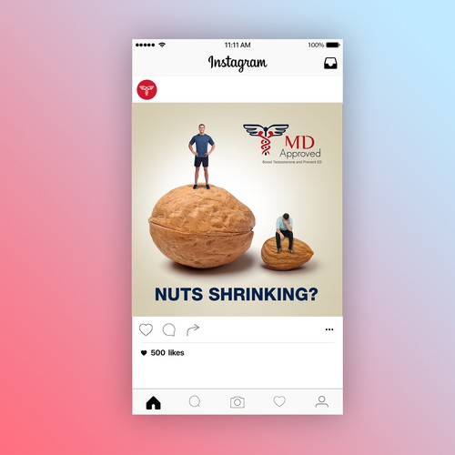 Instagram Ad for New Supplement Design by isuk