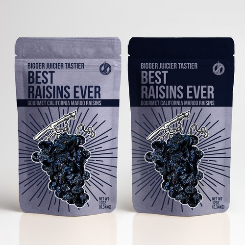 Best Raisins Ever - package design for PREMIUM raisins Design by Chupavi