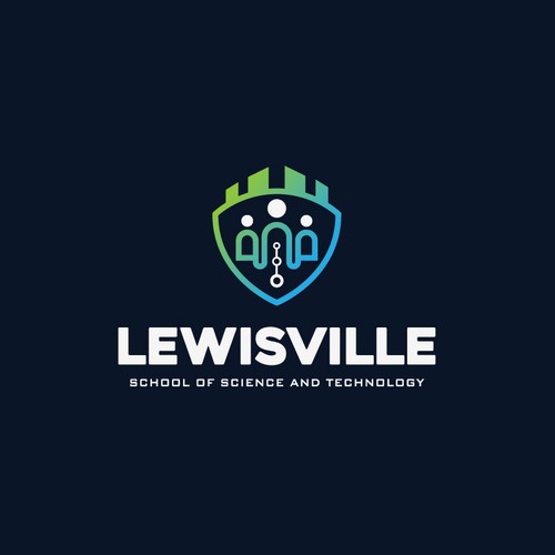 Lewisville SciTech Logo Design by Mpire12