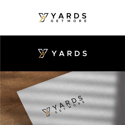 Yards golfing app logo Design by GengRaharjo