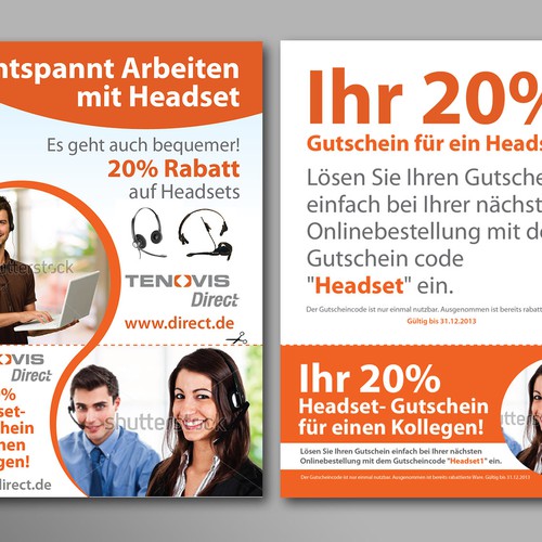 Postal, flyer o impreso propuesta en el concurso por Global.Dezine