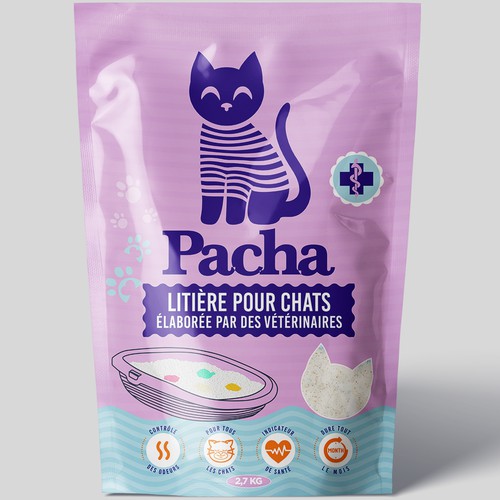 Cat Litter startup Minimalistic packaging - Contest Design von agooshe