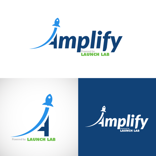 Launch Lab is releasing a new program called Amplify. We need a logo to really make it special! Design by Greyhatt