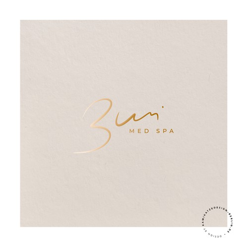 Zuri Med Spa Logo Diseño de KD Berlin